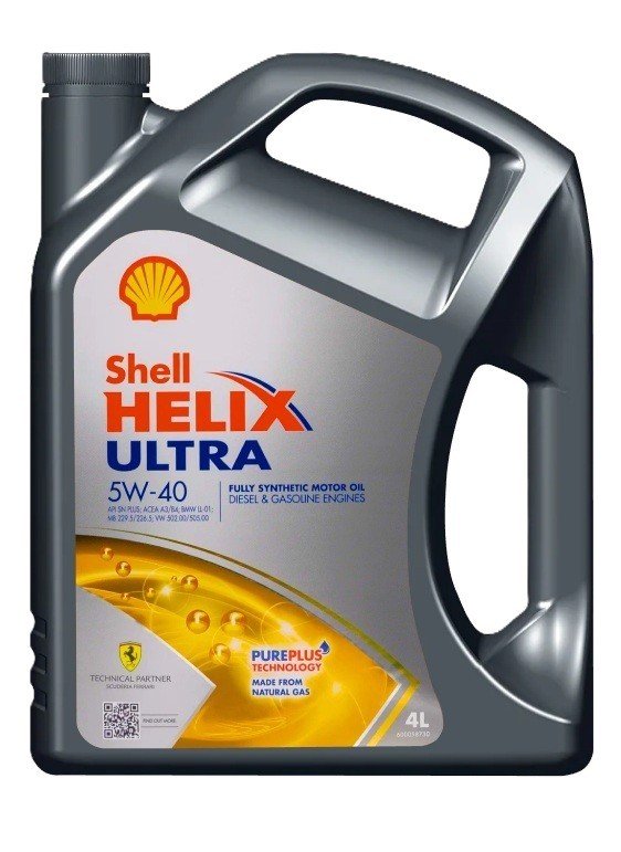 ზეთი SHELL HELIX ULTRA 5W40 4L
