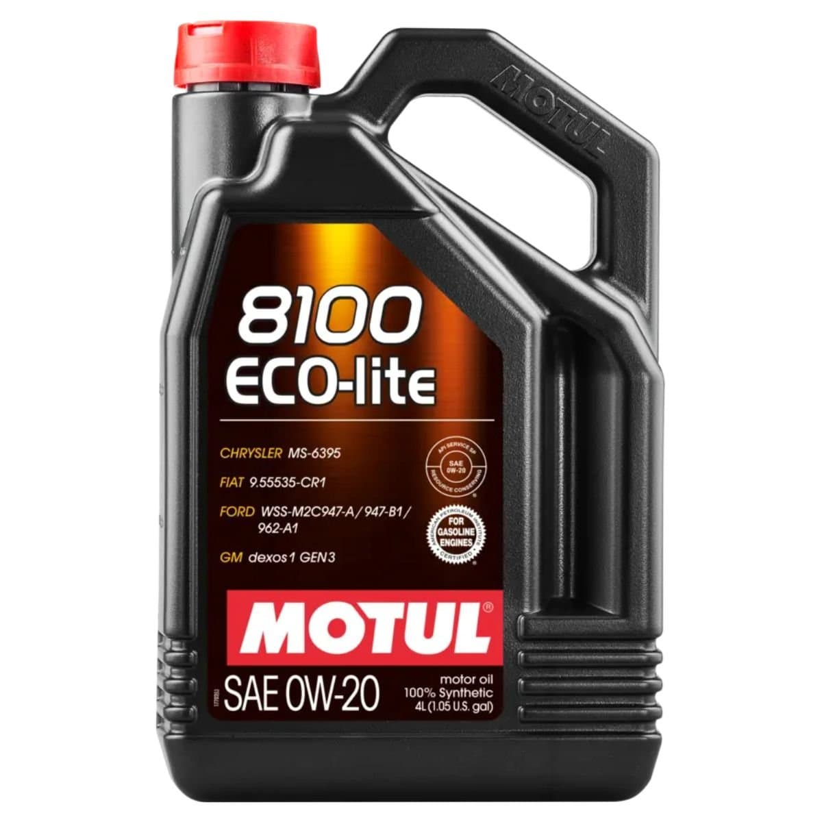 ზეთი MOTUL 8100 ECO-LITE 0W20 4L