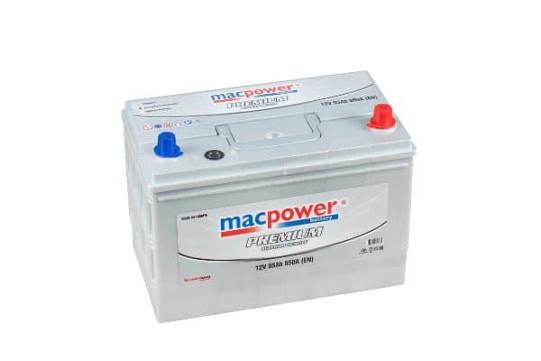 აკუმულატორი MACPOWER PR JIS 95Ah R-+0