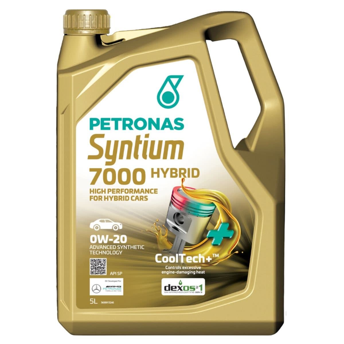 ზეთი SYNTIUM HYBRID 0W20 (SP/DEXOS 1) 5L