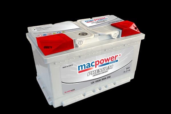 აკუმულატორი MACPOWER PR 105Ah R-+0