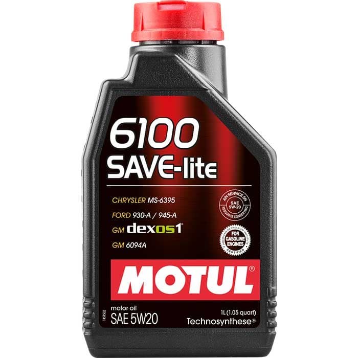 ზეთი MOTUL 6100 SAVE-LITE 5W20 1L